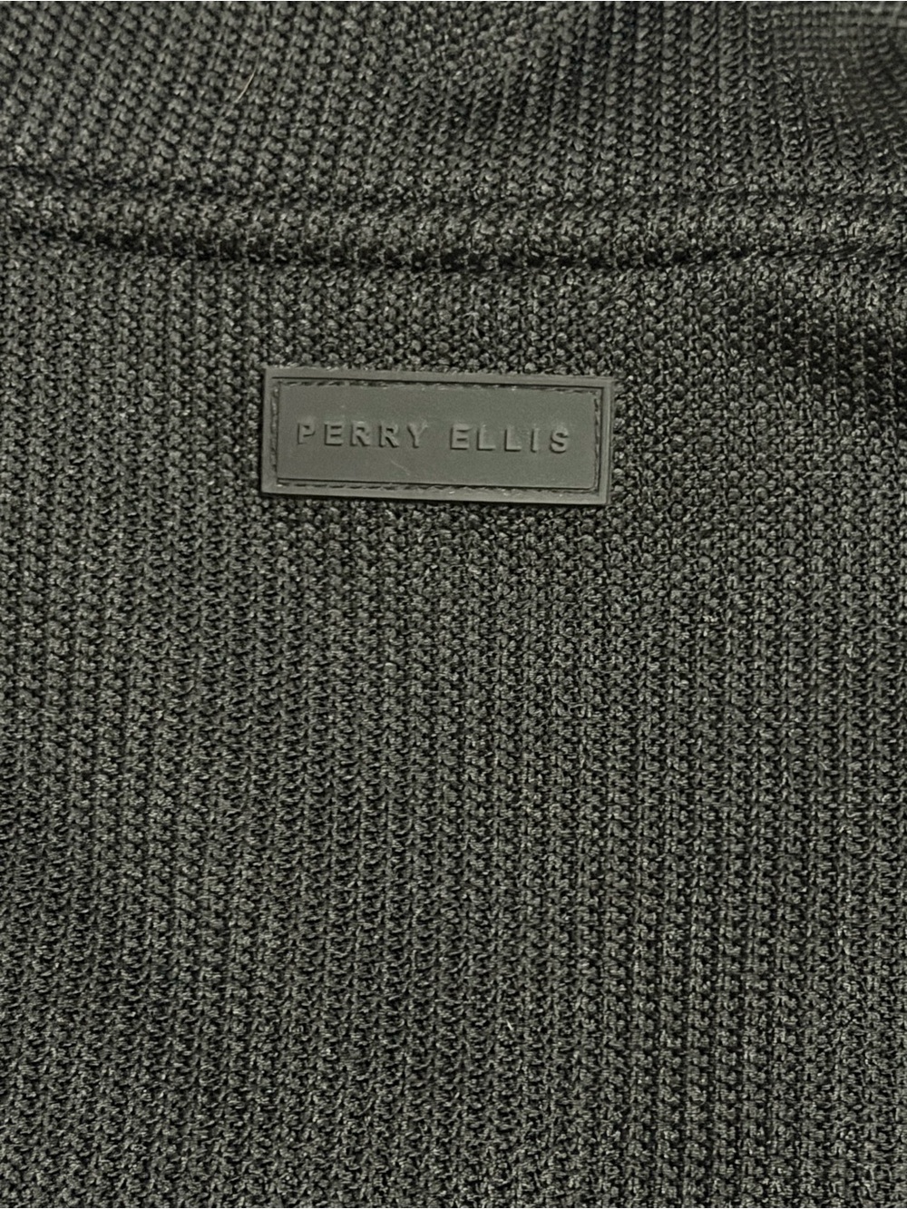 Perry Ellis Men’s Black Full Zip Performance Vest Size Medium - Picture 4 of 5